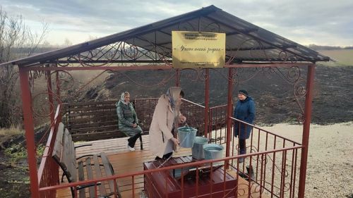 в Дрожжановском районе Шадриков восстановил родник Учительский в рамках #ЭстафетыДобра