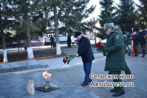 В Аксубаеве отметили День ракетных войск и артиллерии