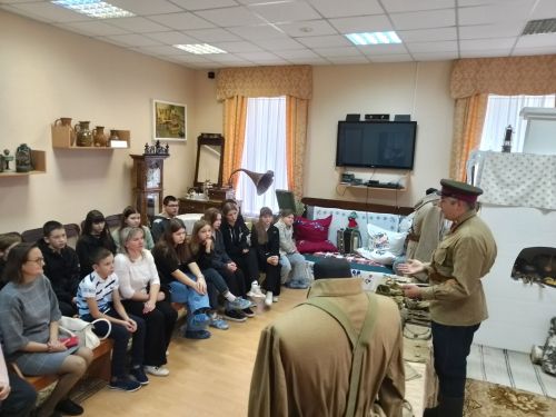 В Аксубаевском музее прошла встреча с представителем Республиканского музея Великой Отечественной войны