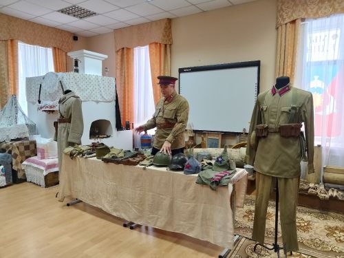 В Аксубаевском музее прошла встреча с представителем Республиканского музея Великой Отечественной войны