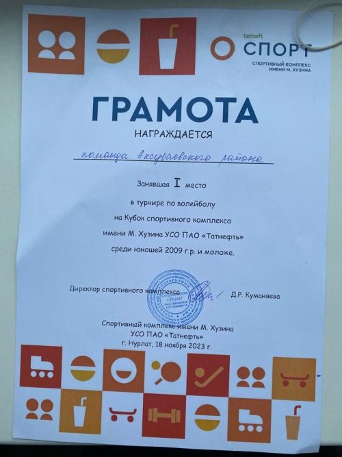 Аксубаевские волейболисты стали победителями регионального турнира