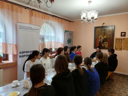 Аксубаевские школьники  встретились со священнослужителем