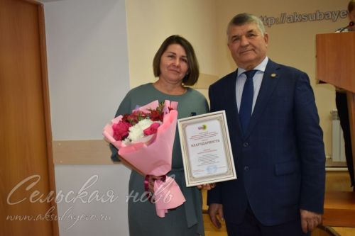 Аксубаевских муниципальных работников отметили по профсоюзной линии