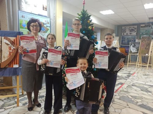 Юные баянисты еще раз подтвердили уровень
