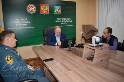 В Аксубаеве решали, как аномальному холоду не дать осложнить жизнь района