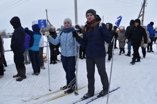 В Аксубаевском районе на «Лыжню России» встали более 1300 любителей спорта