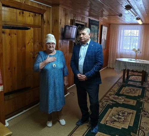 В Аксубаевском районе праздновали юбилей основателя музея Хасана Туфана