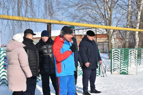 «Лыжня Маркина» собрала около 100 спортсменов Аксубаевского района