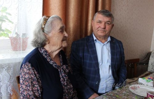 Вдова участника ВОВ отметила юбилей