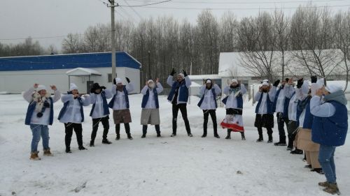 Аксубай ветераннарын Май чабу бәйрәме белән Казан студентлары котладылар