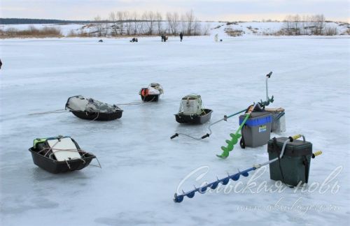Аксубаевские рыбаки закрыли зимний сезон соревнованиями