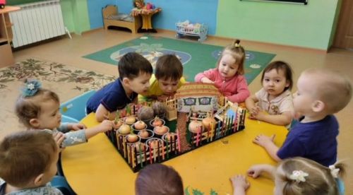 Малыши познают мир на практике
