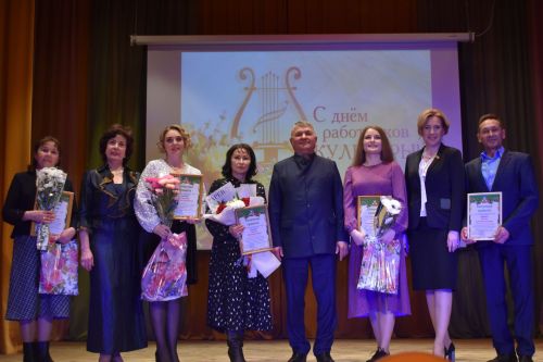 В Аксубаевском районе награды получили работники культуры