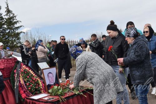 В Аксубаеве перезахоронили воина СВО
