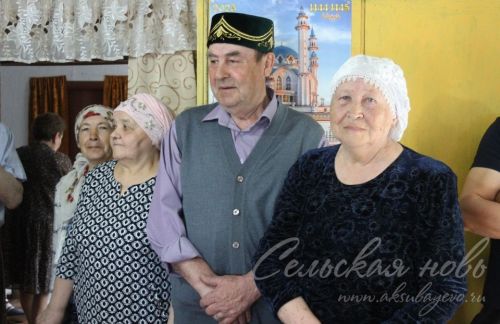 Аксубай районында яшәүче әбекәй йөз яшьлек юбилеен билгеләп үтте