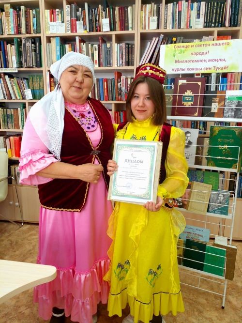 Аксубай китапханәсендә Тукай шигырьләре яңгырады