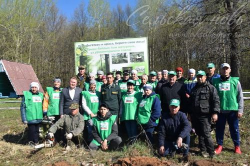 Аксубайлылар урманнарны чистарту акциясен хупладылар