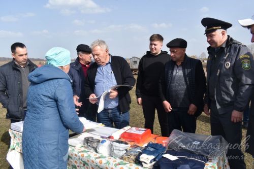 В Аксубаевском районе проверили готовность техники к весенне-полевым работам