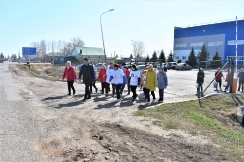 Аксубаевские пенсионеры поддержали Всероссийское оздоровительное движение