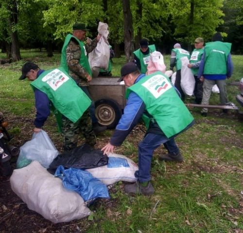 Территория Аксубаевского лесничества стала чище и привлекательней