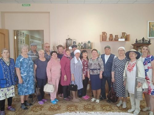 Аксубай туган якны өйрәнү музеена республика тармаклары ветераннары килде