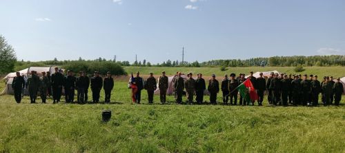 В Аксубаевском районе заработал палаточный лагерь для будущих защитников Родины