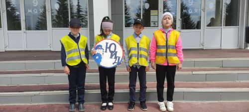 Яшь юл хәрәкәте инспекторлары республика акциясенә ярдәм итәләр