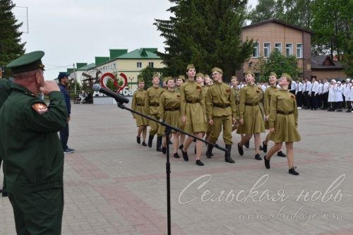 В Аксубаеве прошла генеральная репетиция парада Победы