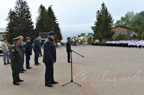 В Аксубаеве прошла генеральная репетиция парада Победы