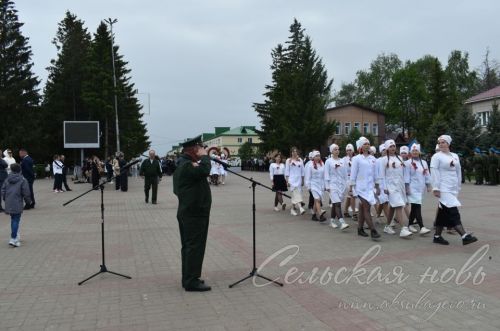 В Аксубаеве прошла генеральная репетиция парада Победы