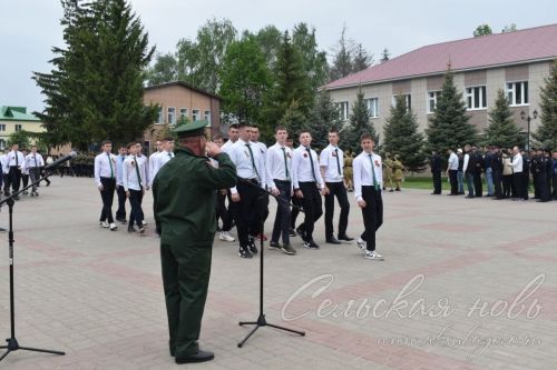 В Аксубаеве прошла генеральная репетиция парада Победы