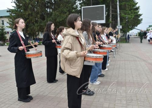 В Аксубаеве прошла генеральная репетиция парада Победы