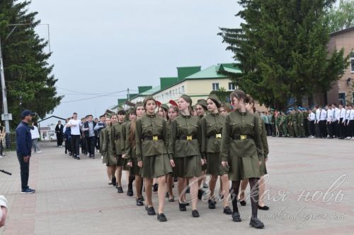 В Аксубаеве прошла генеральная репетиция парада Победы