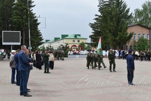 В Аксубаеве прошла генеральная репетиция парада Победы