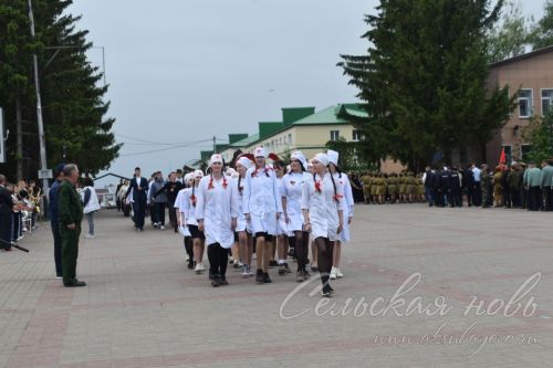 В Аксубаеве прошла генеральная репетиция парада Победы