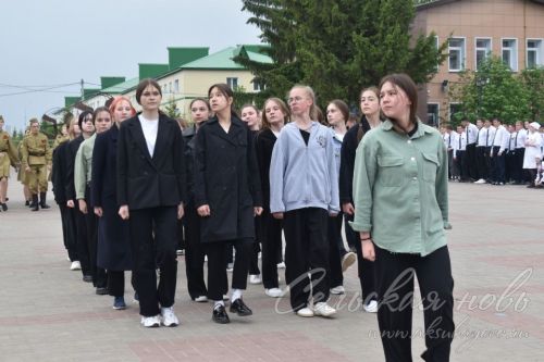 В Аксубаеве прошла генеральная репетиция парада Победы