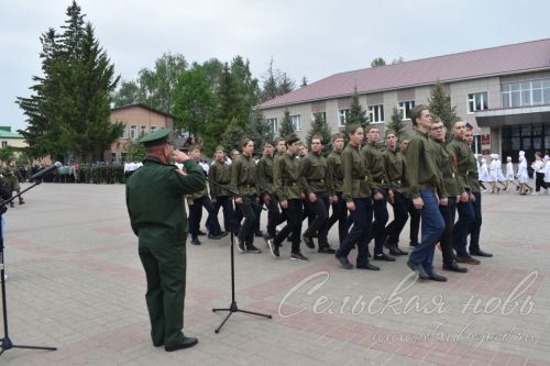 В Аксубаеве прошла генеральная репетиция парада Победы