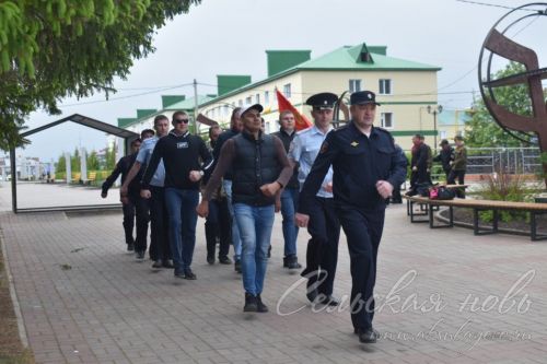 В Аксубаеве прошла генеральная репетиция парада Победы