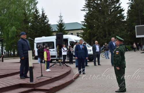 В Аксубаеве прошла генеральная репетиция парада Победы