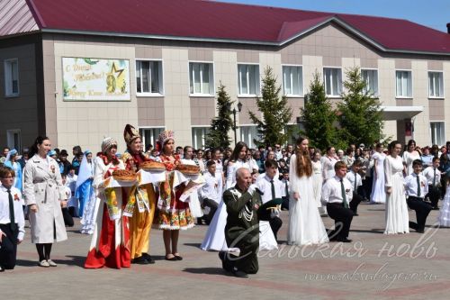 Аксубай Бөек Җиңү көнен бәйрәм итте