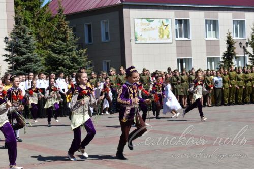 Аксубай Бөек Җиңү көнен бәйрәм итте