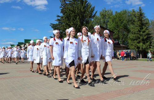 Аксубай Бөек Җиңү көнен бәйрәм итте