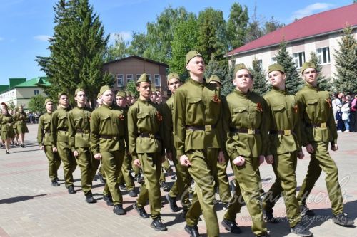 Аксубай Бөек Җиңү көнен бәйрәм итте