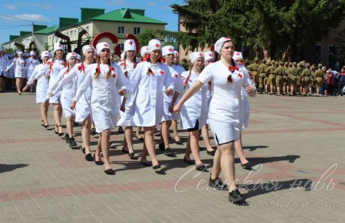 Аксубай Бөек Җиңү көнен бәйрәм итте