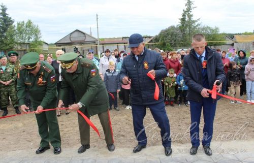 Җиңүнең 78 еллыгы уңаеннан Аксубай районында һәлак булган якташларга обелиск ачылды