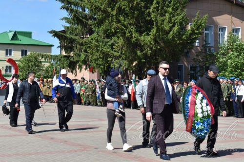 Аксубай Бөек Җиңү көнен бәйрәм итте