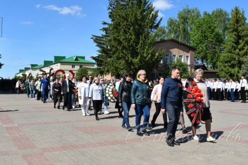 Аксубай Бөек Җиңү көнен бәйрәм итте