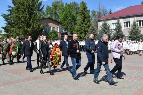 Аксубай Бөек Җиңү көнен бәйрәм итте