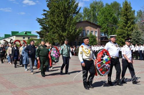 Аксубай Бөек Җиңү көнен бәйрәм итте