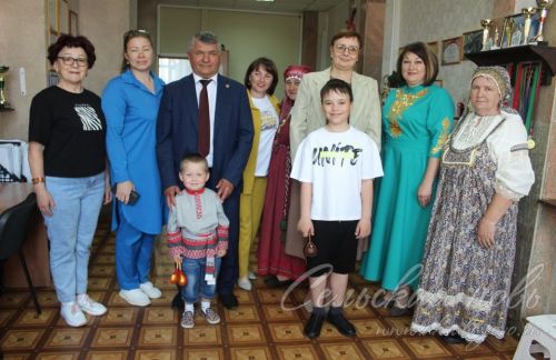 Аксубаево посетила замминистра труда социальной защиты РТ